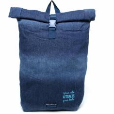 Mochila Sport Gabriela Pugliesi Jeans Azul Dmw Jeans