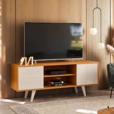 Rack Madetec Lisboa 136cm Suporta TV de 55 Polegadas