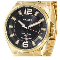 Relogio Orient Masculino Mgss1157 P2kx Dourado Preto
