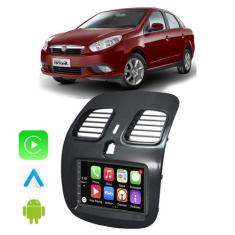 Kit Multimidia Grand Siena 2013 14 15 16 17 18 19 20 2021 7" Android A