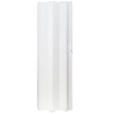 Porta Sanfonada PVC 210x90cm Branca - 400138 - FORTLEV
