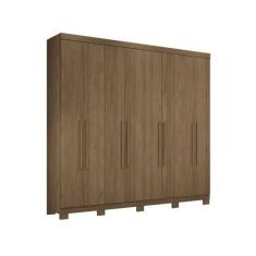 Guarda Roupa Casal Master New 8.4 8 Portas - Santos Andirá, Jatobá