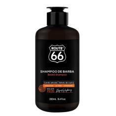 Shampoo De Barba Viking 250ml Route 66 - Carvão Ativado