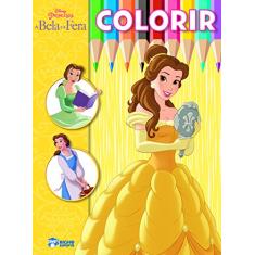 Colorir e Aprender Disney - A Bela e a Fera