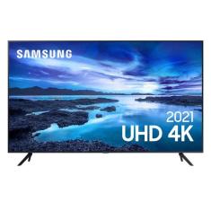 Smart Tv LED 60 Polegadas 60AU7700 UHD Bluetooth Processador Crystal 4K Alexa Samsung