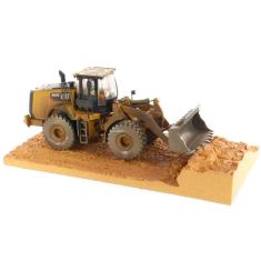  Miniatura Trator Pá Carregadeira Cat 966M 1/50