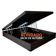 Cama Baú Queen Size c/ 48cm altura - Exclusive Reforçado 