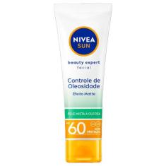 Protetor Solar Facial Nivea Beauty Controle De Oleosidade Fps 60 50G -
