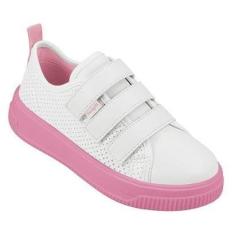 Tenis Pampili Up 738 Menina - Branco-Feminino