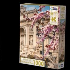 Quebra Cabeça   1000 Peças  Imagem  Fontana Di Trevi Puzzle