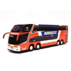 Brinquedo Miniatura Ônibus Antigo Nordeste Coleção 30Cm