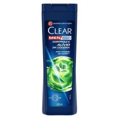 Shampoo Clear Men Anticaspa Controle E Alívio Da Coceira 400ml, 400ml