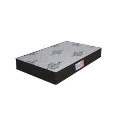 Colchão Casal Espuma D33 138cmx188cm Supreme Gazin, Branco com Preto