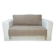 Manta de Chenille Decorativa Sala Lar Renovação Xale Macia Sofá - Mist