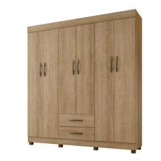 Roupeiro Copacabana 6 Portas Sem Espelho Benetil Móveis