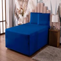 Lençol Luva Para Cama Box Conjugada King Malha Resistente Com Elástico