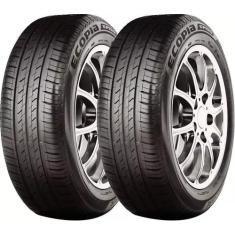 Kit 2 Pneus Bridgestone Aro 15 Ecopia Ep150 195/60r15 88v