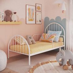 Cama Infantil em Ferro 199x110x95 Cm Hope