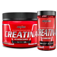 Creatina Pura 120 Caps + Creatina Pura 150g Integralmedica