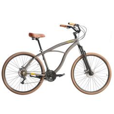 Bicicleta Urbana Blitz Terral Beach-cruiser Aro 29 Shimano 21V, Cinza,