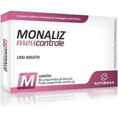 Monaliz Meu controle - 30 Comprimidos - Sanibras, Sanibras