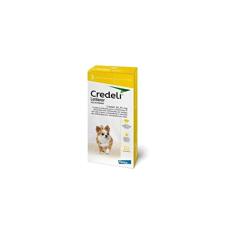 Antipulgas e Carrapatos Elanco Credeli Cães 56,25 mg 1,3 a 2,5kg 3 Comprimidos