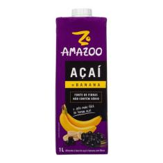 Suco de Açaí com Banana Amazoo 1l