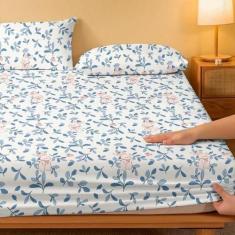 Jogo de lençol 400 Fios 3 Peças Com Estampas Sortidas Toque Suave - Ch