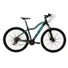 Bicicleta Aro 29 Aluminio Feminina 21 Velocidades Ksw Mwza Freios Hidr