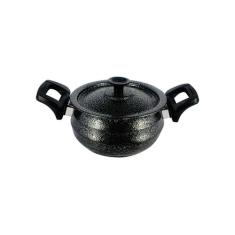 Panela Bojuda Alumínio Fundido Craqueada Alça Baquelite Preta N05 - DI