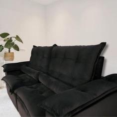 Sofá Retrátil e Reclinável Articulado com 1,60m de Largura e Abertura 