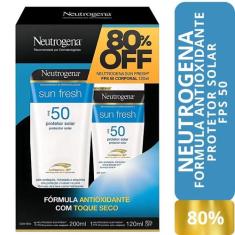 Kit Neutrogena Sun Fresh Protetor Solar Fps 50 200 + 120ml