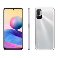 Smartphone Xiaomi Redmi 10 128GB Prata 5G Octa-Core 4GB RAM 6,58 Câm. 