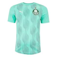 Camisa pré-jogo puma palmeiras 2025 masculina, M