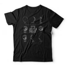 Camiseta Studio Geek Fases Da Lua Masculino-Masculino
