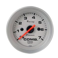 Manômetro Pressão De Combustível Cronomac 52mm  - Racing