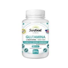 Glutamina Advanced Formula Solúvel 100% 200G - Sunfood