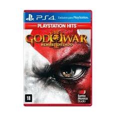 Jogo God Of War 3 Remasterizado Hits PS4
