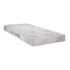 Colchão Solteiro Espuma D45  Gran Luck Floral Pró Saúde (88x188x24) - Luckspuma