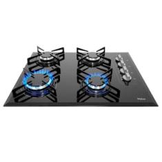 Cooktop a Gás Britânia 4 Bocas BCT4P Bivolt – Preto