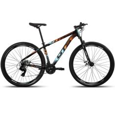 Bicicleta Aro 29 Gts Rapid Câmbio Shimano 21v Freio Disco-Unissex