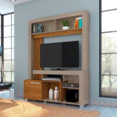 Estante para TV até 42 Polegadas 1 Porta Deslizante Flávia Madetec, Fe