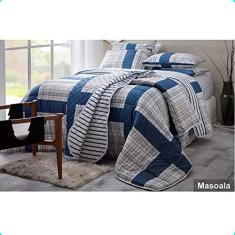 Jogo de Lençol Casal 4 Peças 140 Fios Realce Premium Masoala