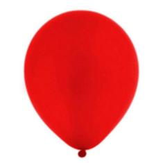 Balão de Látex Vermelho 8" 20cm 50un Festball, Vermelha
