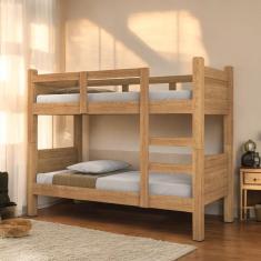 Beliche com Proteção Solteiro Porto Freijó com 02 Colchões