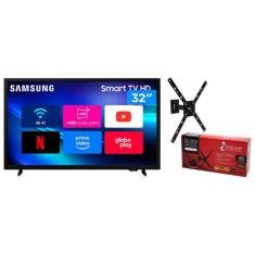 Smart TV 32 Samsung HD 32H5000F Tizen - 2 HDMI + Suporte para TV Biart