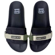 Chinelo Slide Bravo Black Florest Hocks-Unissex