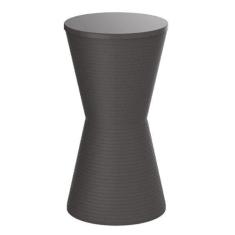 Banqueta Dub Grifit Cinza Mushroom