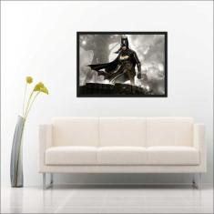 Quadro Decorativo Super Heróis Batman Com Moldura - Vital Quadros