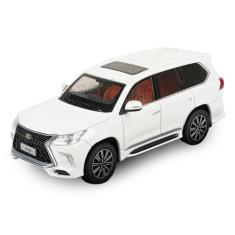 Miniatura Toyota LX570 Escala 1:64 LCD Models Detalhado, Branco